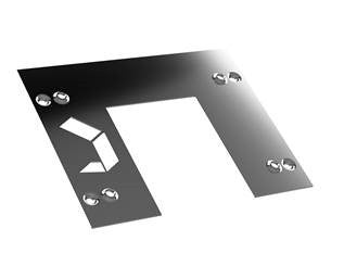 Renusol Mounting P-Clip Potential Equalization