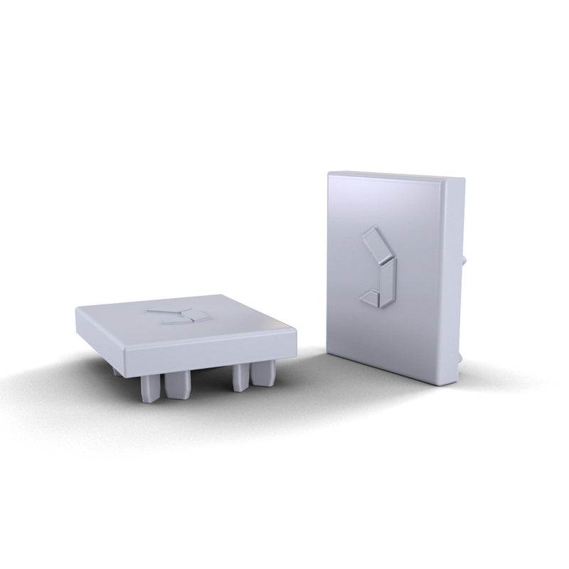 Renusol Mounting End Cap 41 X 35 Rail - Grey