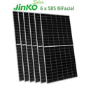 Jinko Solar Panel Tiger JKM585N-72HL4-BDV Bifacial x 6